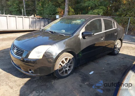 2007 Nissan Sentra Se-R from USA, damaged, VIN 3N1BB61E17L716809